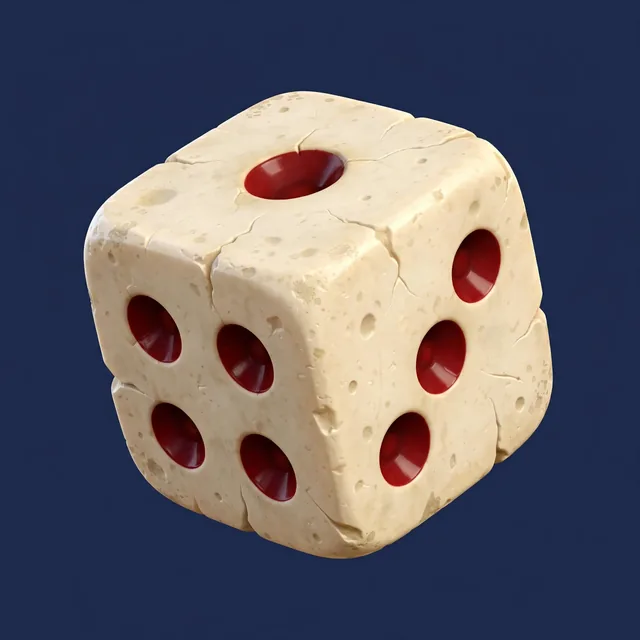 Dados Hueso Pirata